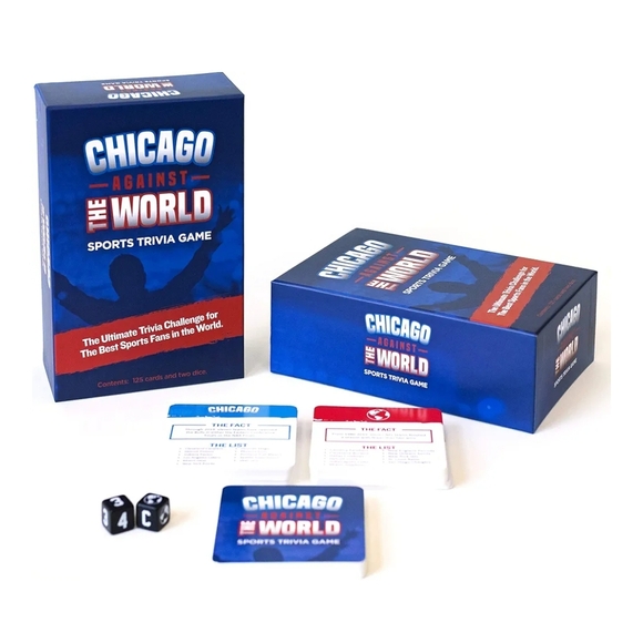 🎄 *HOLIDAY SALE! NWT Chicago Against The World Sports Trivia Game - Picture 3 of 6